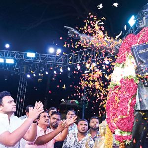 Ashokapuram roads glow...