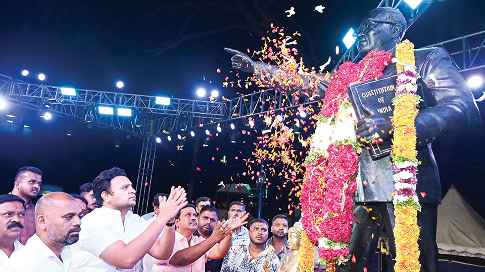 Ashokapuram roads glow…