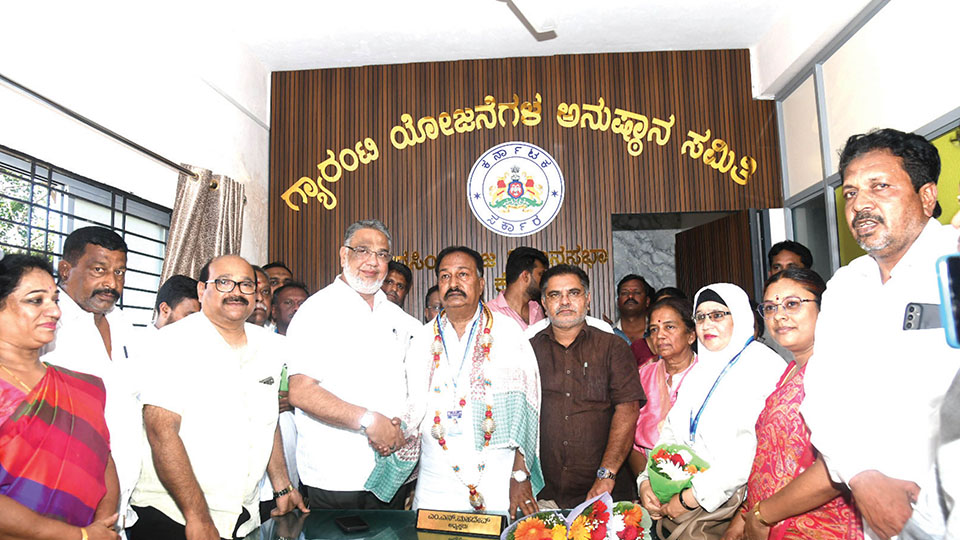 MLA inaugurates Guarantees Implementation Committee Office in NR Assembly segment