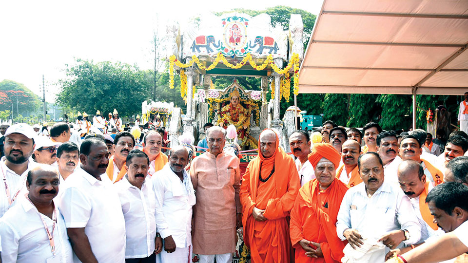 Grand procession marks 2-day Basava Jayanti