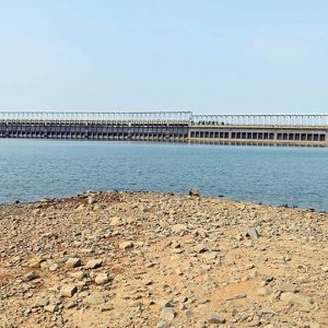 KRS Dam level dips to 100 ft.