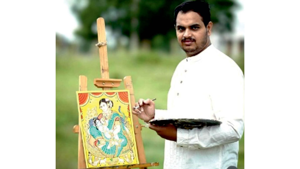 Workshop on Ganjifa Art at V-LEAD on Apr. 22