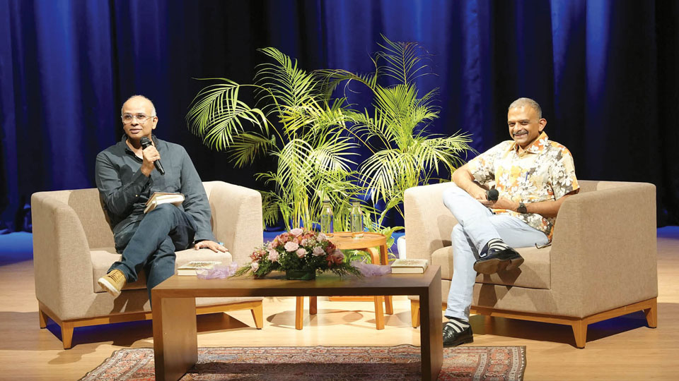 Vocalist-Author Krishna’s latest book released in city