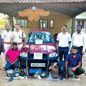 Two arrested for poaching at forest fringes