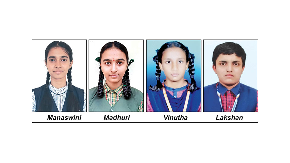 Four students from district are toppers