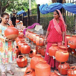 Beating the heat with clay pots