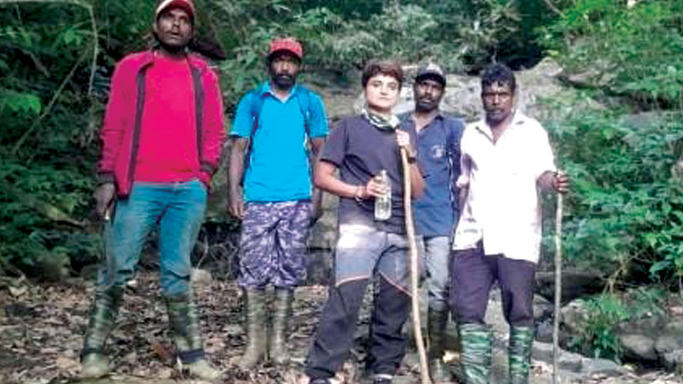 Kerala trekker found safe in Thadiyandamol