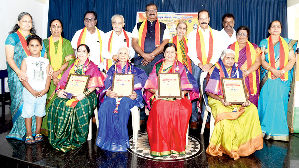 ‘Adarsha Amma’ award conferred
