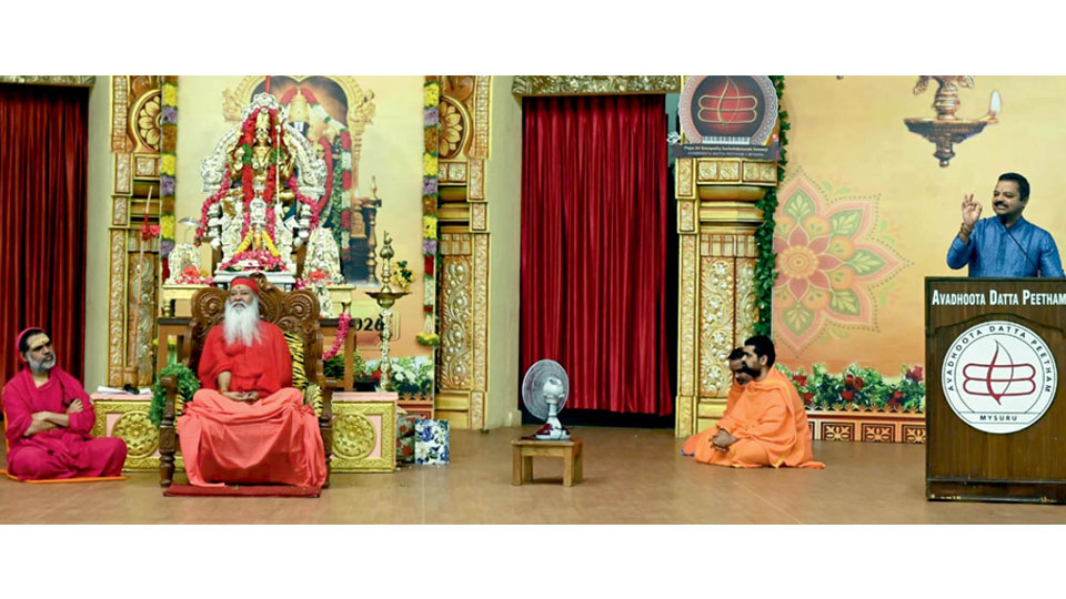 Saints leading Sanatana Dharma towards right path: Sulibele