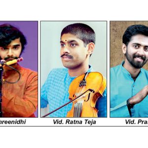 Flute recital at N.R. Mohalla Sangeetha Sabha tomorrow