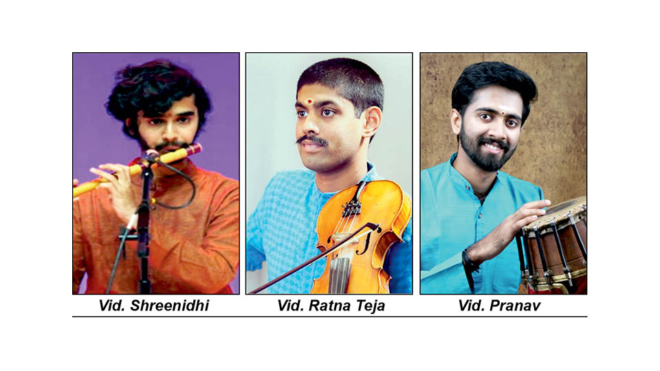 Flute recital at N.R. Mohalla Sangeetha Sabha tomorrow