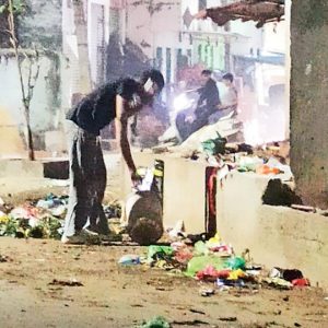 Garbage dumping & burning