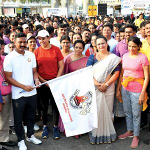 Hundreds take part in ‘Nasha Muktha’ Mysuru Marathon