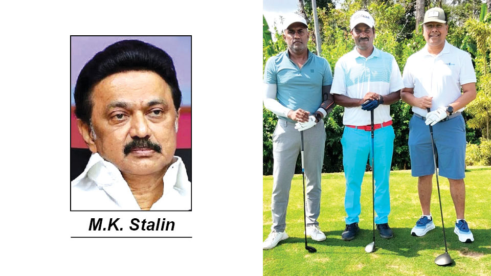 After poll setback, ex-TN CM M.K. Stalin unwinds in Kodagu