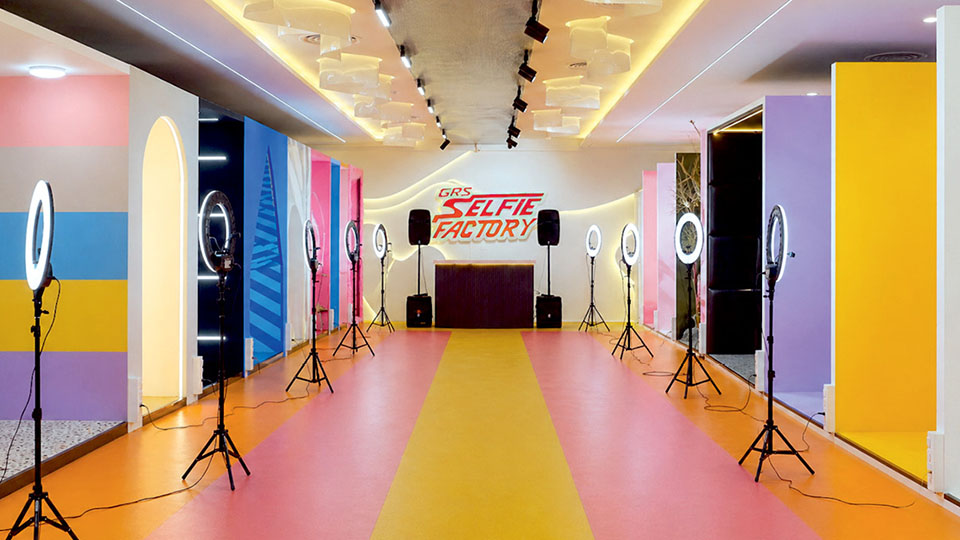 Selfie Factory, a new attraction at GRS Fantasy Park in Mysuru