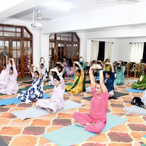 Yoga and breast-feeding classes at SiriCaree IVF Centre