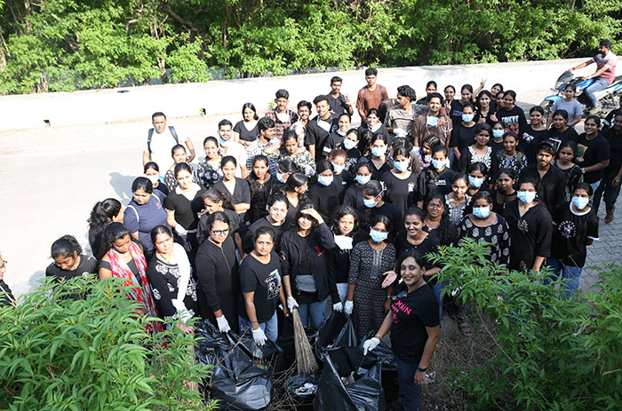 Cleanliness drive marks anniversary celebrations of SiriCaree IVF Centre