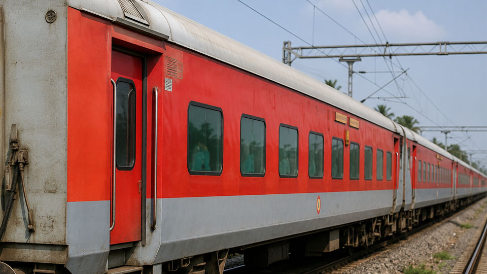 Group clash in Rajya Rani Express near Maddur