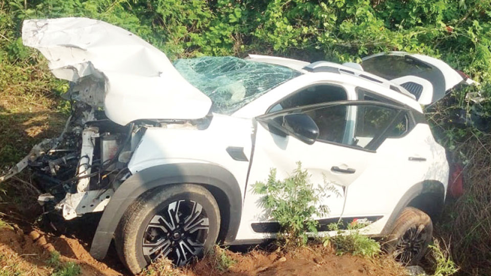 Baby among three killed in car-lorry collision