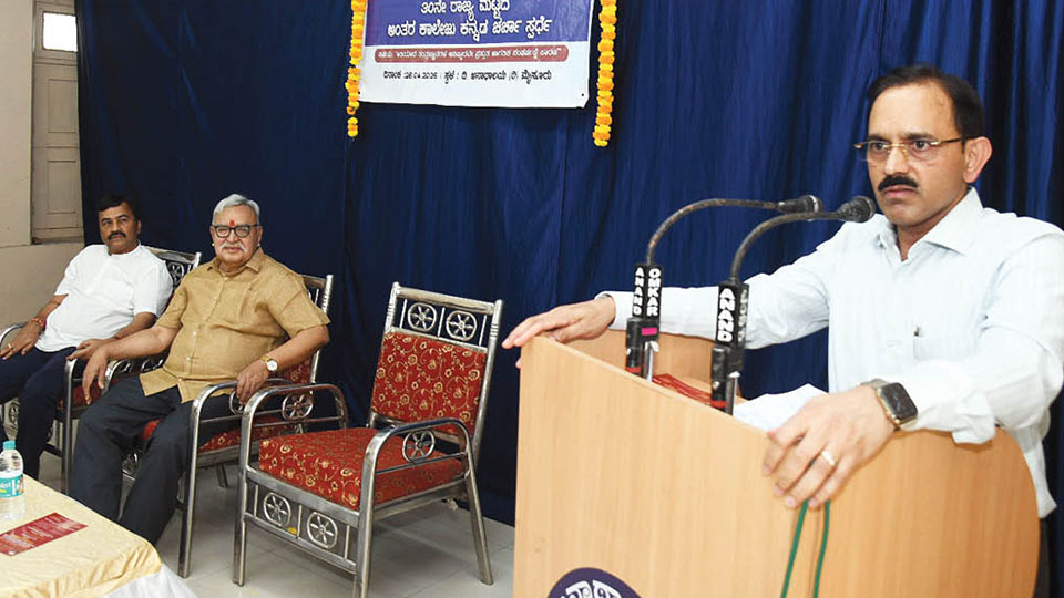 V. Narayanrao Memorial Debate Contest held