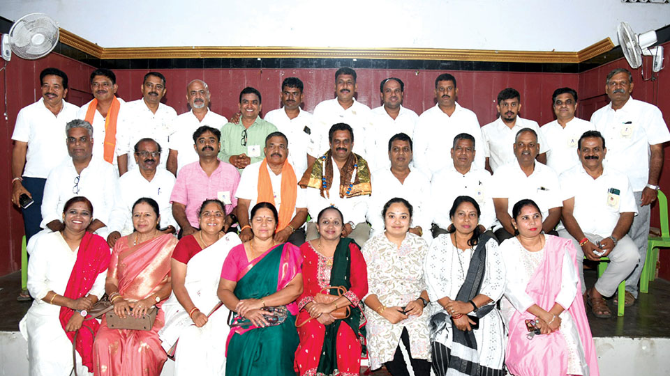 K.S. Prakash elected as City President of Veerashaiva-Lingayat Mahasabha
