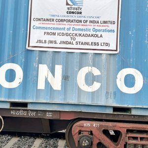 Mysuru’s first mineral freight train chugs off