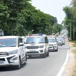 PM’s call for fuel austerity: CM Siddaramaiah on inspection-spree in Mysuru; 30-vehicle convoy raises eyebrows