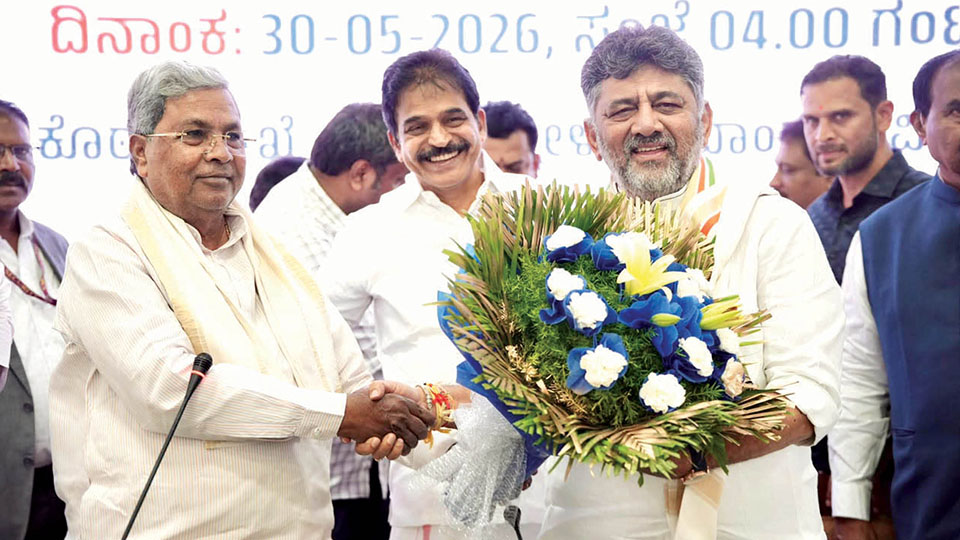 D.K. Shivakumar elected as new CLP leader