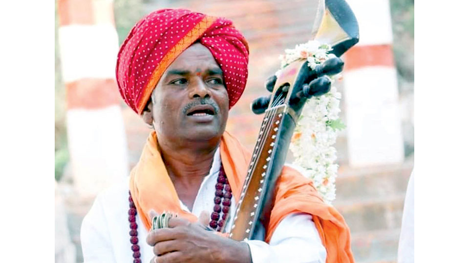 Folklore award for Dr. Mysore Gururaj