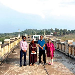 Jharkhand Finance Minister visits Harangi