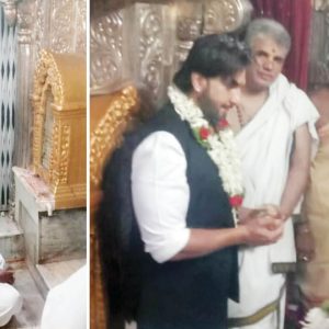 ‘Kantara’ mimicry case: Ranveer Singh offers prayers at Chamundi Hill Temple