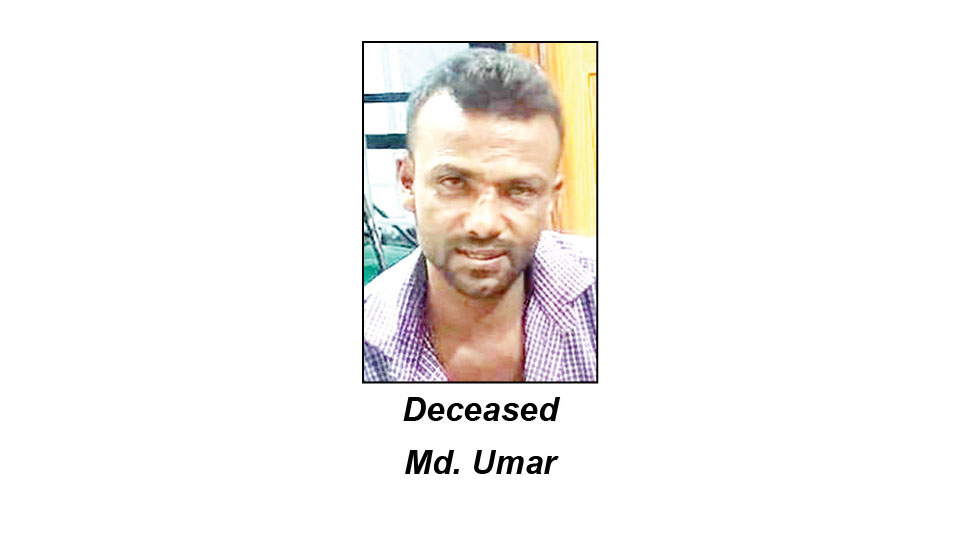 Labourer held for murder of co-worker