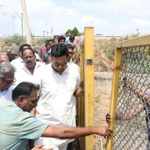 Blocked Road near Railway Goods Shed opens for trucks