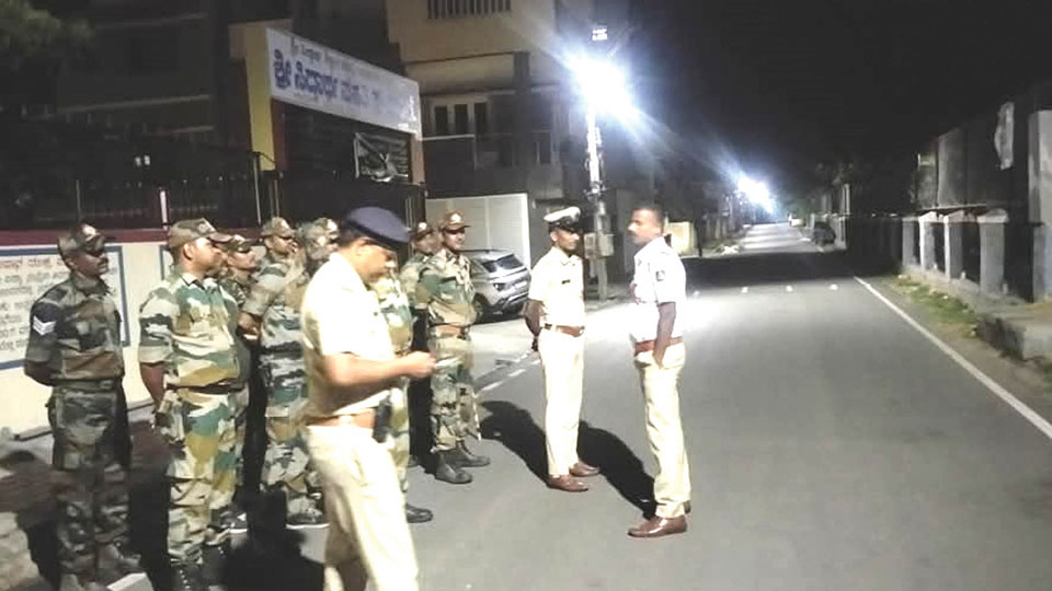 Intensified area domination drive: Commando Force, Panther Units tighten night vigil