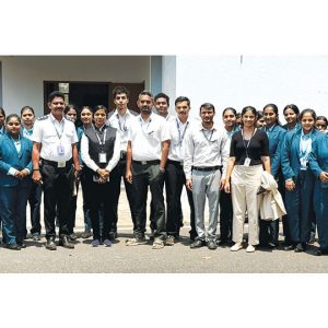 Mahajana Aviation students visit Mysore Airport