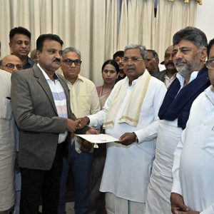 Guv accepts Siddu’s resignation as CM