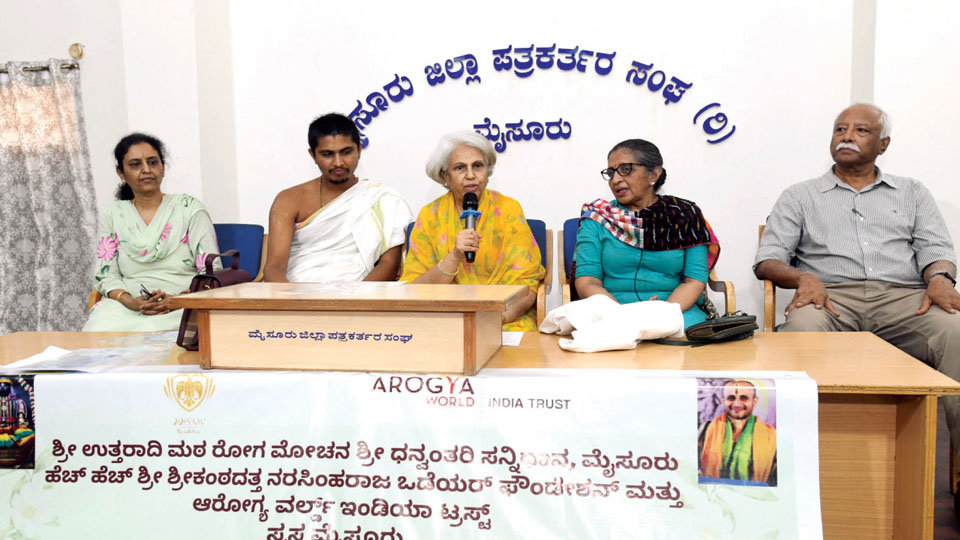 Swastha Mysuru: Day-long health camp on May 31