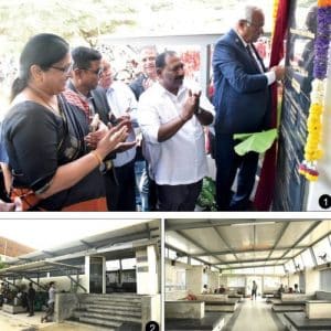 Visitor shelter dedicated to public at Princess Krishnajammanni Super Speciality Hospital  