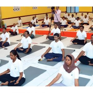 Yoga Day at Railway Division