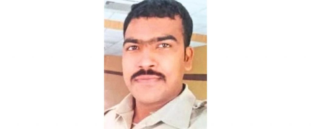 Home Guard killed after bike hits electric pole
