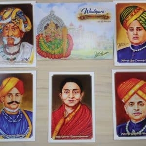 Wadiyar visionaries featured in first-ever India Post postcard set