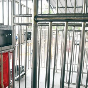 Access drinking water at 36 points atop Hill Temple 