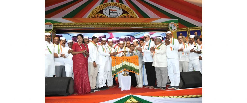 Congress holds mega SIR convention in city 