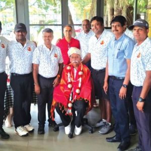 JWGC fetes Kempegowda’s descendant  