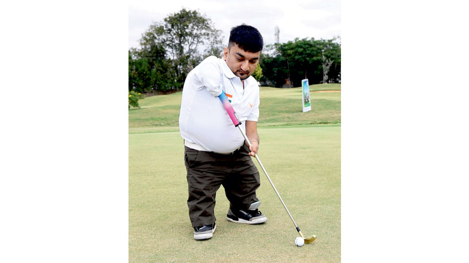Mysuru’s Aalok Jain to tee off in golf for persons with disabilities