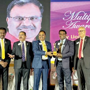 Addl. Dist. Cabinet Secretary from city gets Lions Multiple District Award