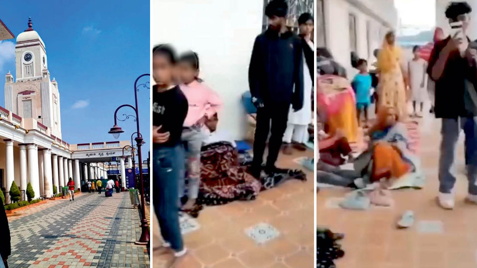 Railway Station arrivals spark migrant rumours