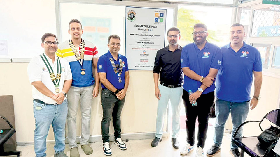 Round Table India donates surgical X-ray facility to city hospital