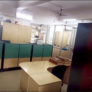After late-night work, MDA office, empty even at 10.45 am