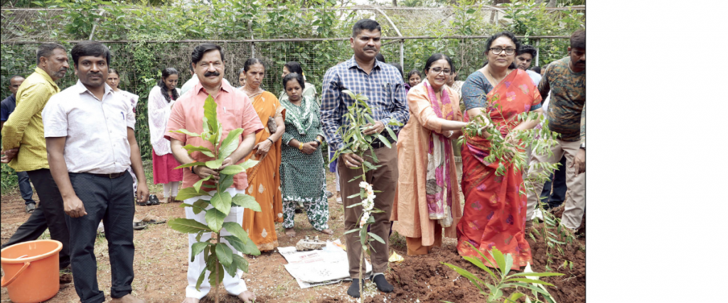 Mega Tree Plantation Drive at CSRTI